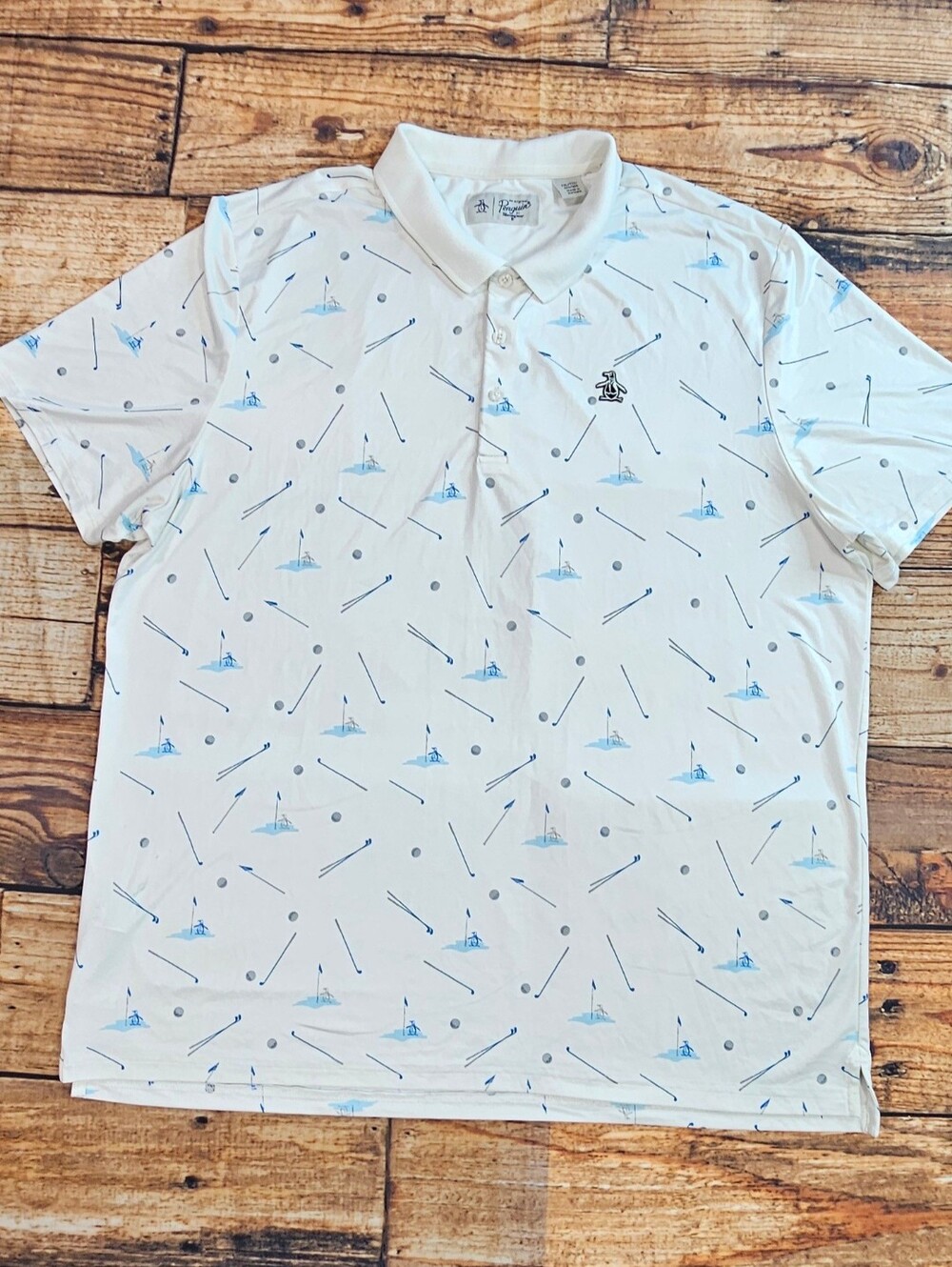 Original Penguin “Pete On The Green” Polo Golf Shirt Men's Size XXL